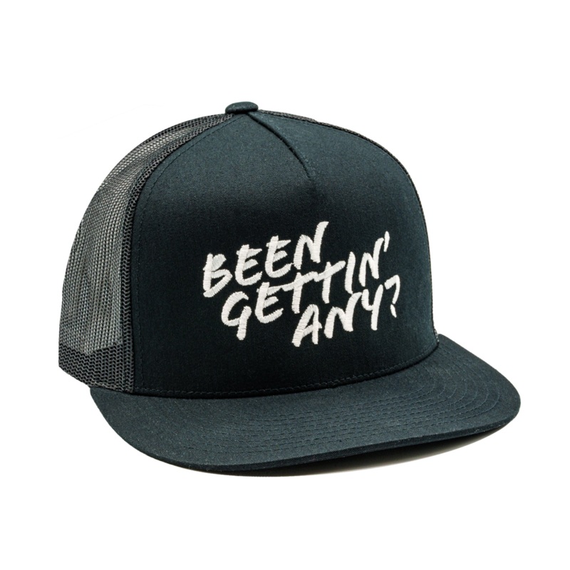 Been Gettin’ Any – Flatbill Black/Black