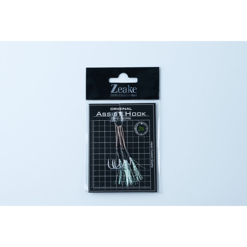 Zeake Original Single Assist Hook for Micro Jigging and Super Light Jigging 3S