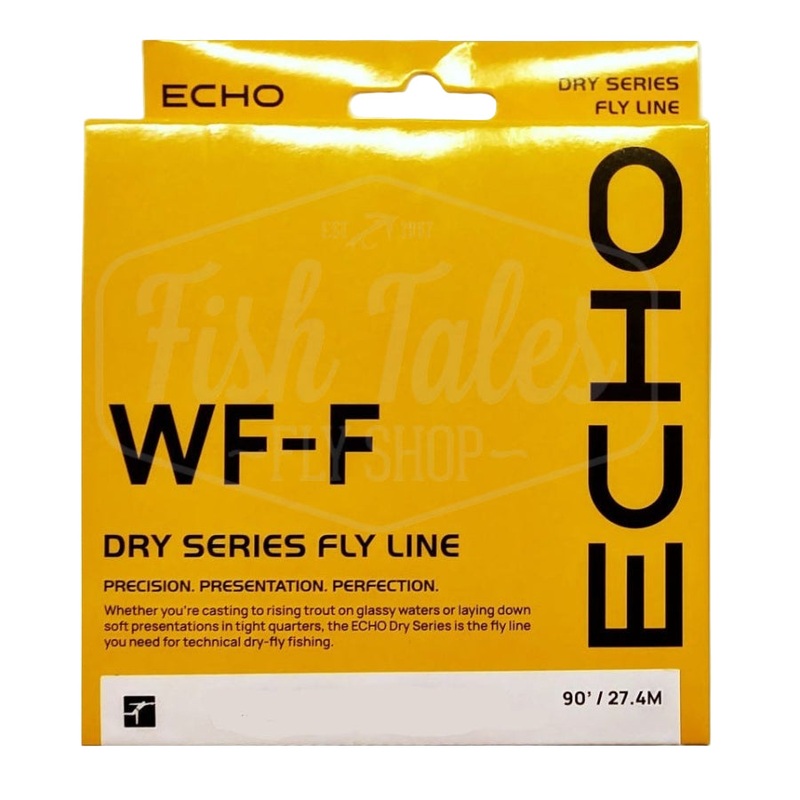 Echo Dry Series Fly Line Olive/Pale Yellow WF5F