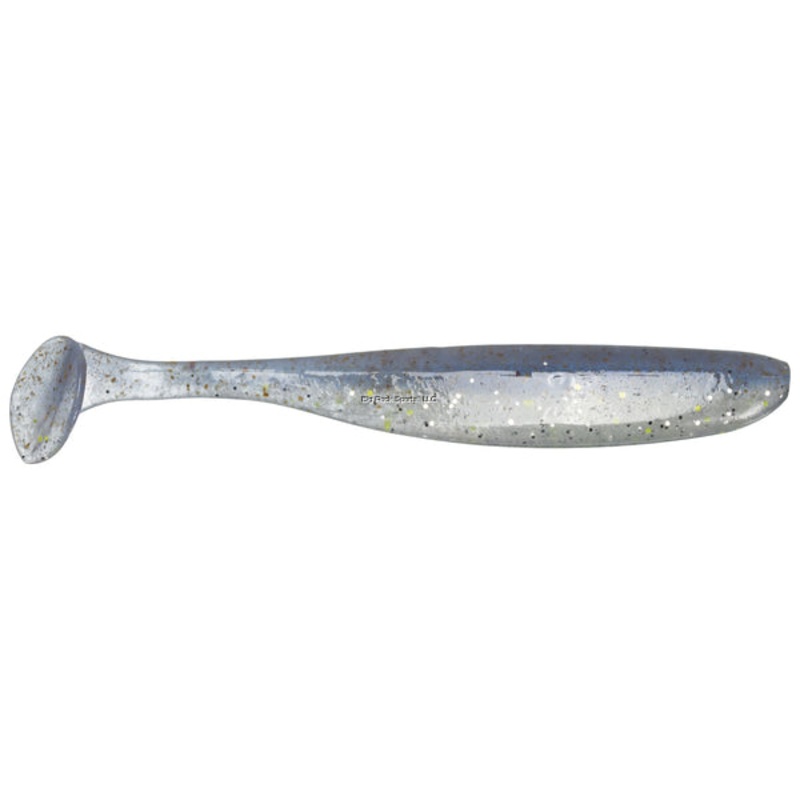 Keitech ES3426 Easy Shiner, Sexy Shad, 3″, Shad Shaped Paddletail Swimbait, 10Pk, Tray & Bag, Squid Scent Infused