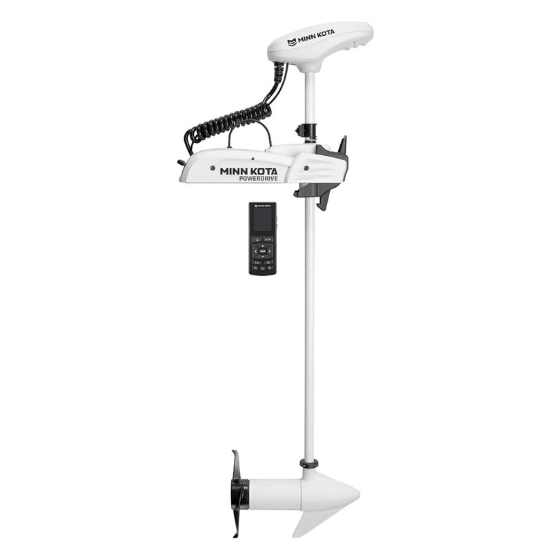 Minn Kota Riptide PowerDrive 55 Trolling Motor w/Wireless Remote – 12V – 55LB – 54″ *Remanufactured