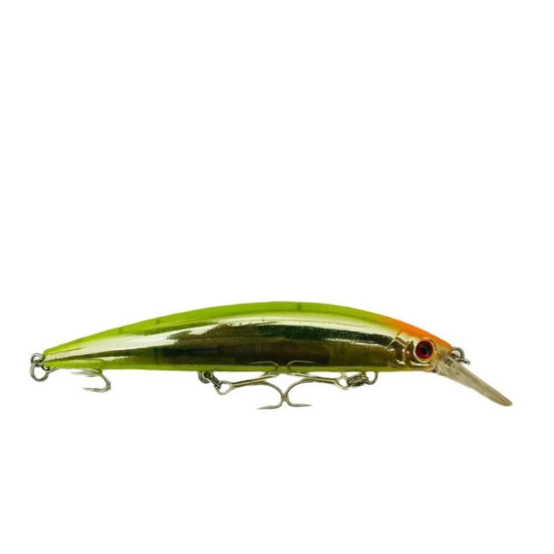 All Blue Heavy Minnow Hard Bait Lure | Sinking | 11 Cm | 35 Gm | Lime