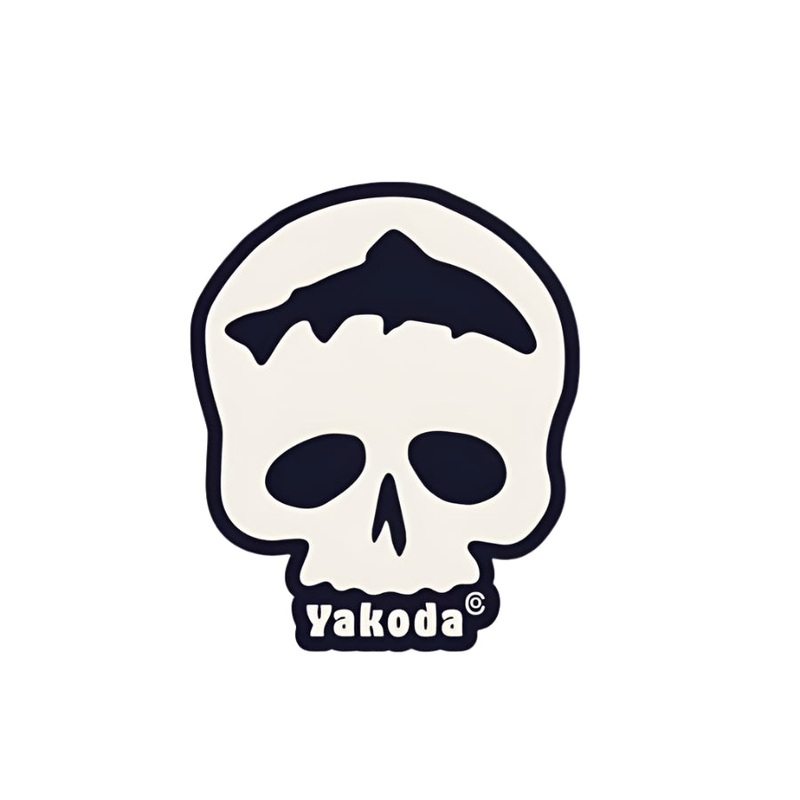 Yakoda Trout Brain Sticker One Size