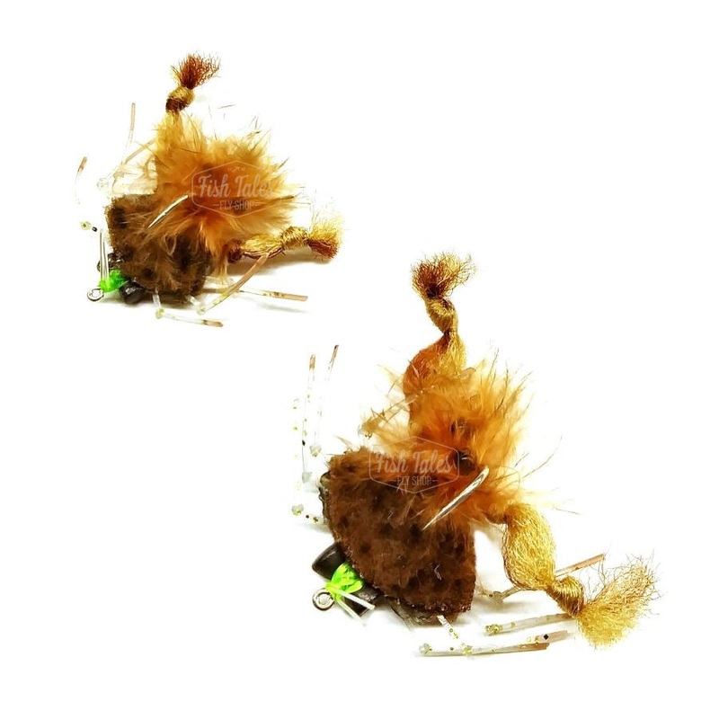 EP Flies EP Palometa Crab Saltwater Fly Olive 2
