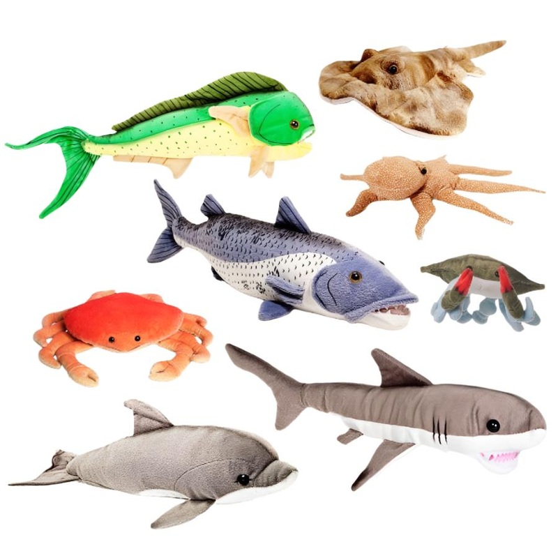 Cabin Critters Saltwater Creatures Stuffies Barracuda – 17″