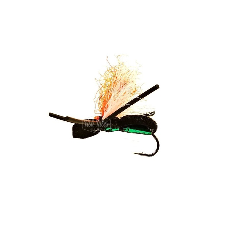 Freestone Flies Cheeto Beetle Foam Dry Fly Purple 14
