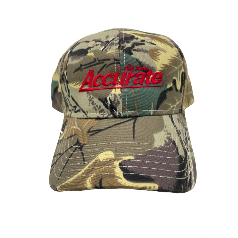Accurate Wood Camo Cap Free size