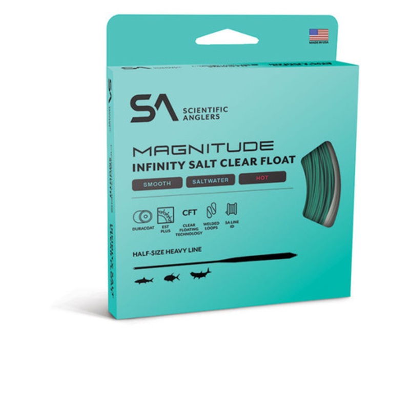 SA Magnitude Smooth Infinity Salt 12 Clear Float Tip – AvidMax