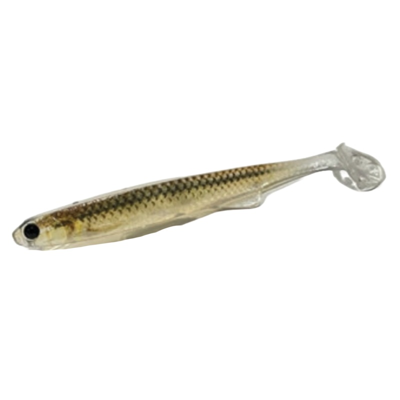 YG.Labo Witch Shad Real 4″ 4″ (6 Pack) Shiner