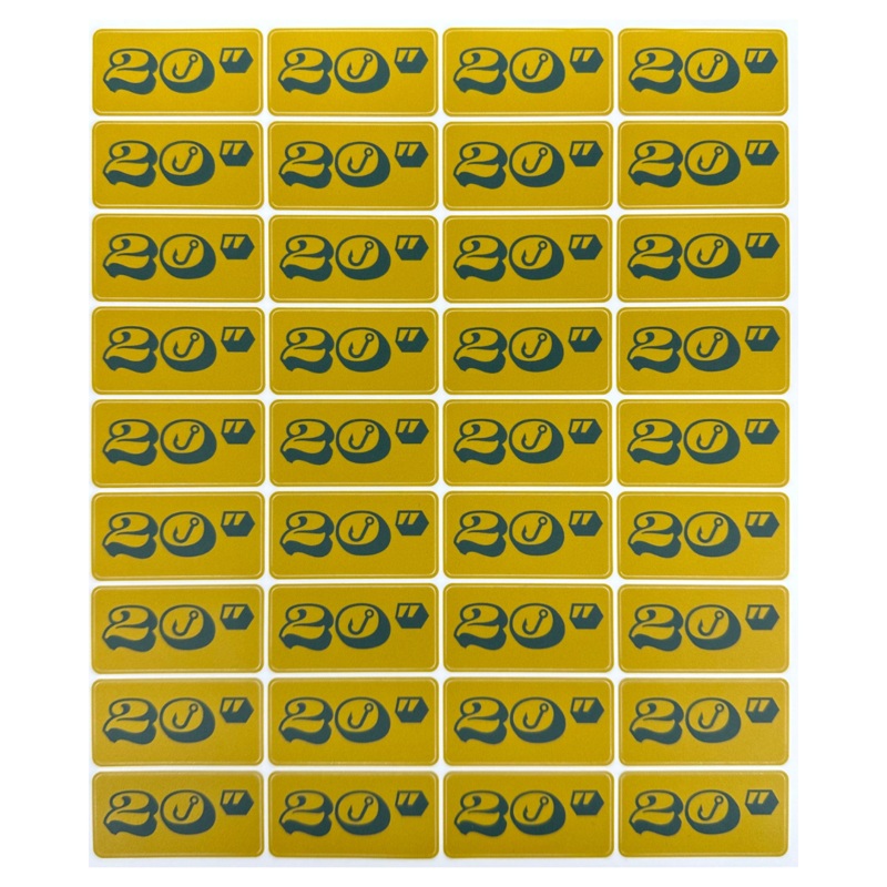 20″ Sticker Sheet