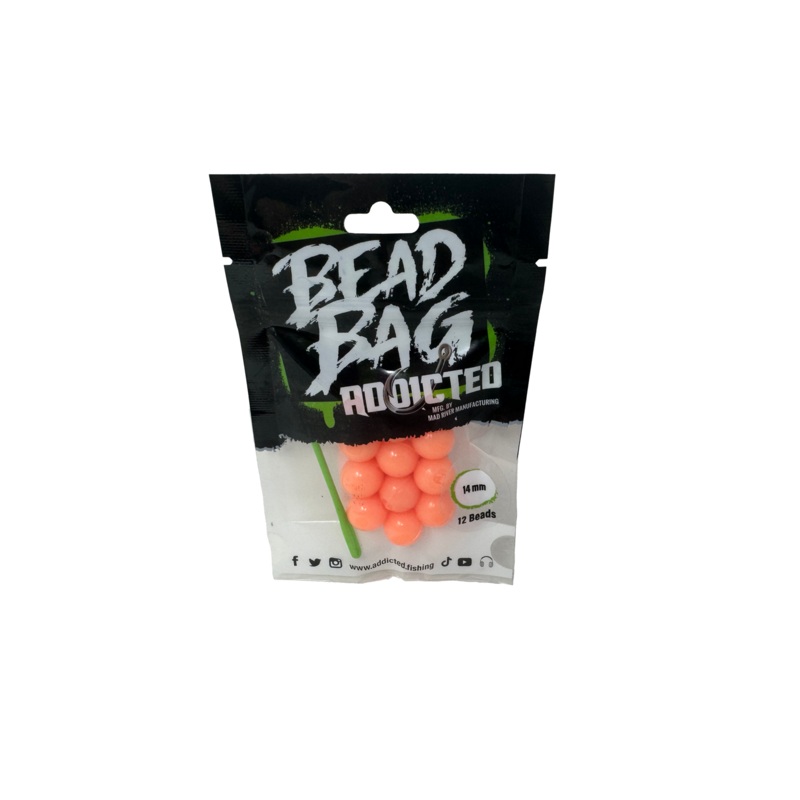 Addicted Soft Beads – Clearwater Peach 12mm