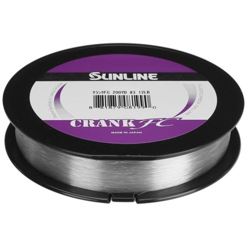Sunline Crank Fluorocarbon 8 lb Clear 200 yd