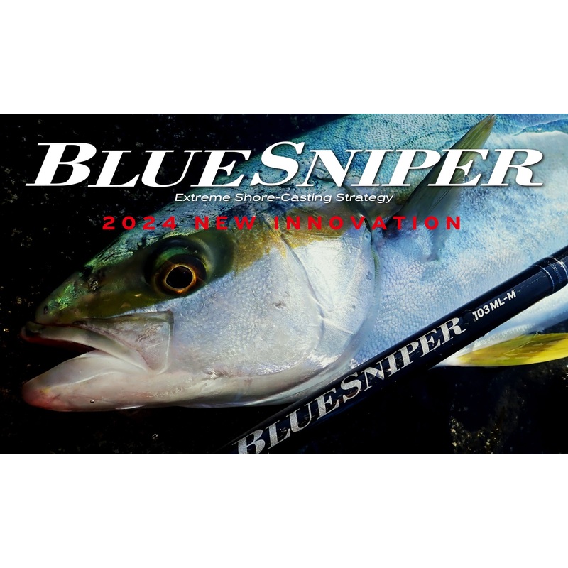 Yamaga Blanks Blue Sniper Extreme Shore Casting Strategy 103ML-M Fishing Rod