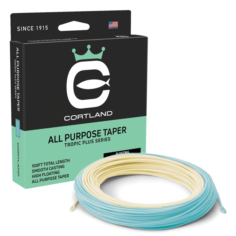Cortland All Purpose Taper Tropic Plus Fly Line WF7F Floating