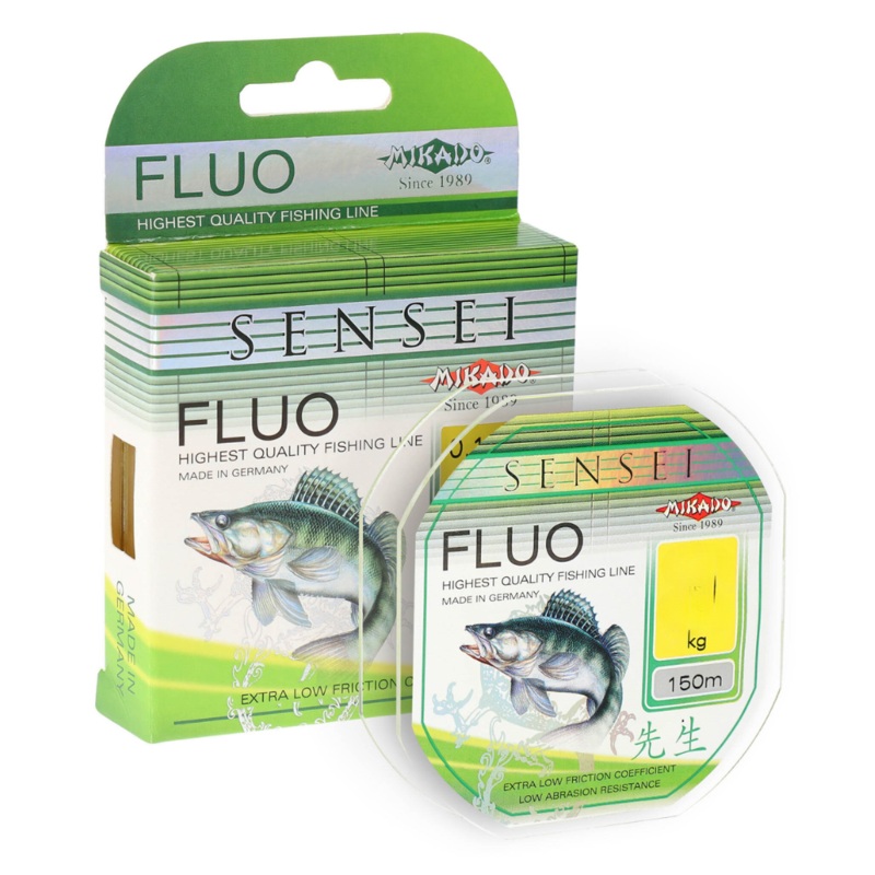 Densei | Fluo Line | 150m 0.24mm | 6.50kg