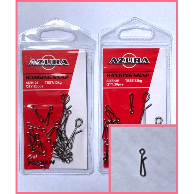 40pcs (2pks) Hanging Snap 0# 1# 2# 0#