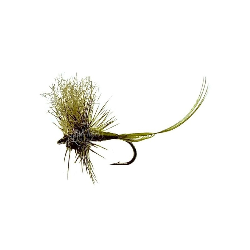 Catch Flies Hatchmaster Green Drake Dry Fly Olive 10