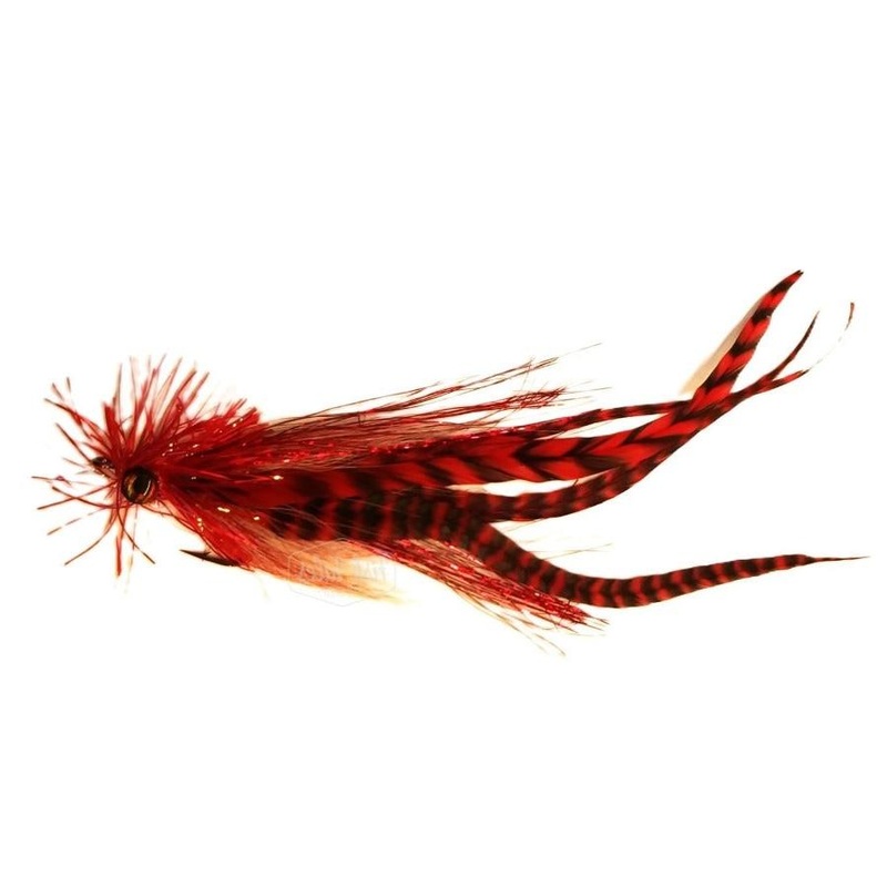Catch Flies Musky Mash Streamer Orange/Black 5/0