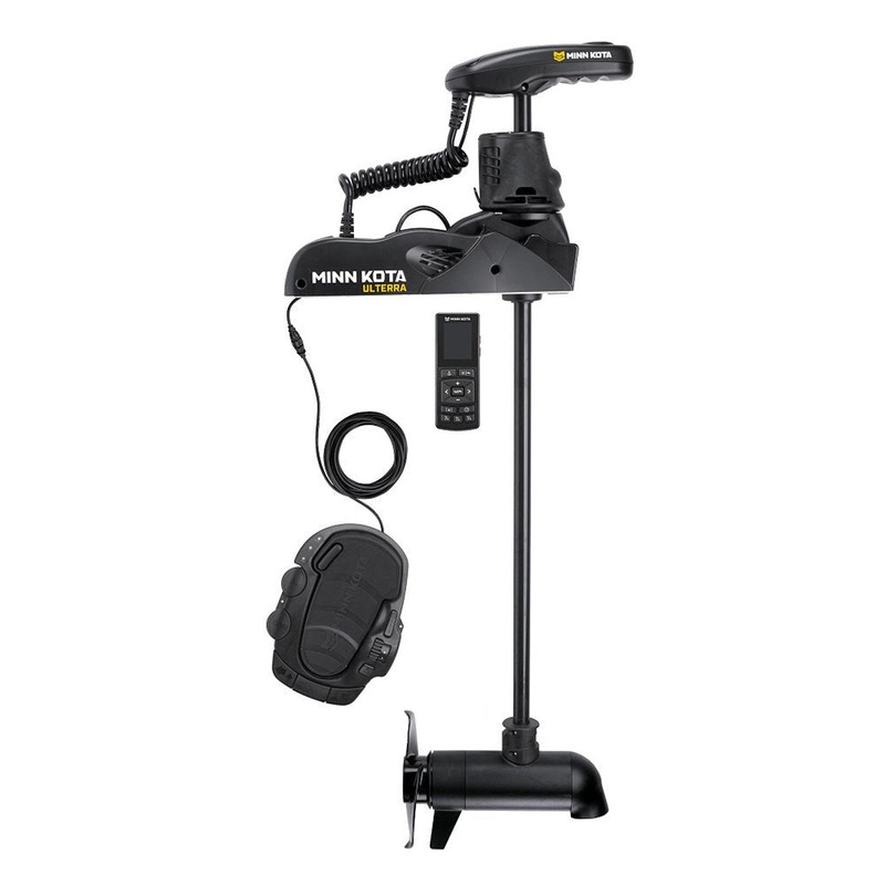 Minn Kota Ulterra 112 Trolling Motor w/Wireless Remote – Dual Spectrum CHIRP – 36V – 112LB – 60″
