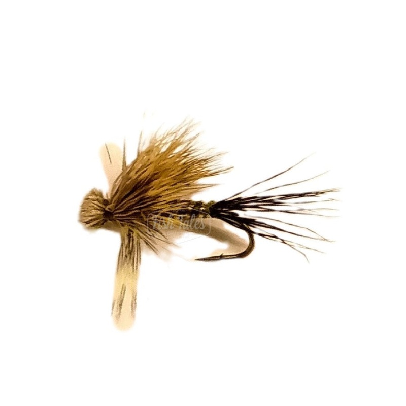 Solitude Flies Hair Wing Dun Green Drake Dry Fly Green Drake 10