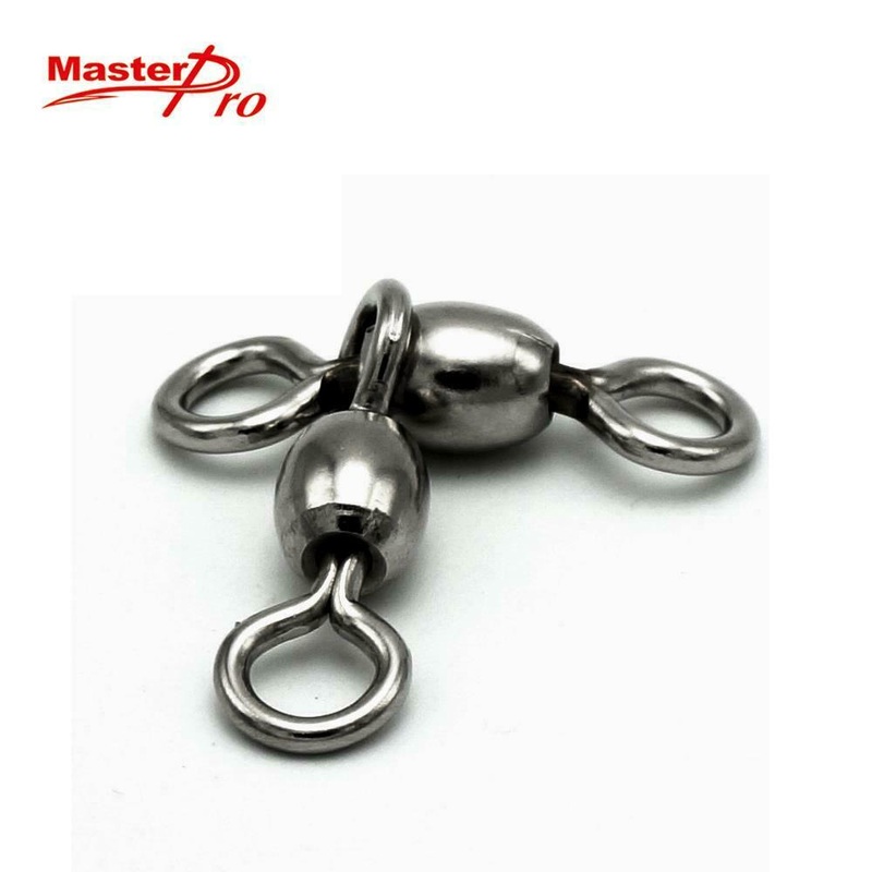 18 X 3way Crane Swivels 4/0 +3/0 Fishing Tackle