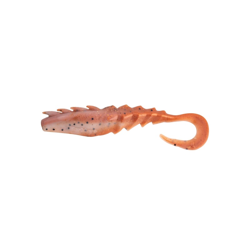 Gulp! Saltwater Nemesis Prawn Curl Tail New Penny 4 in