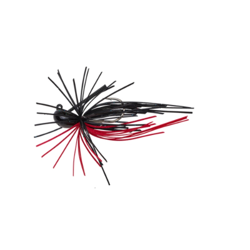 Savage Gear | Skirt Flirt Jig | #1 | 6.5cm | 10g | Sinking Black Red