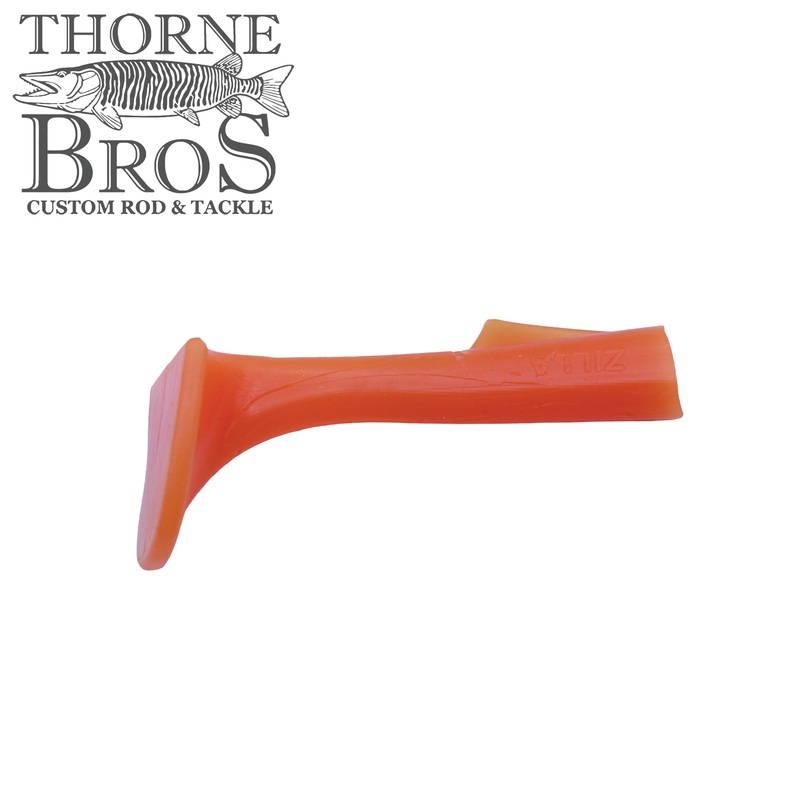 Zilla Baits Junior Replacement Tails (1 Pack) Orange