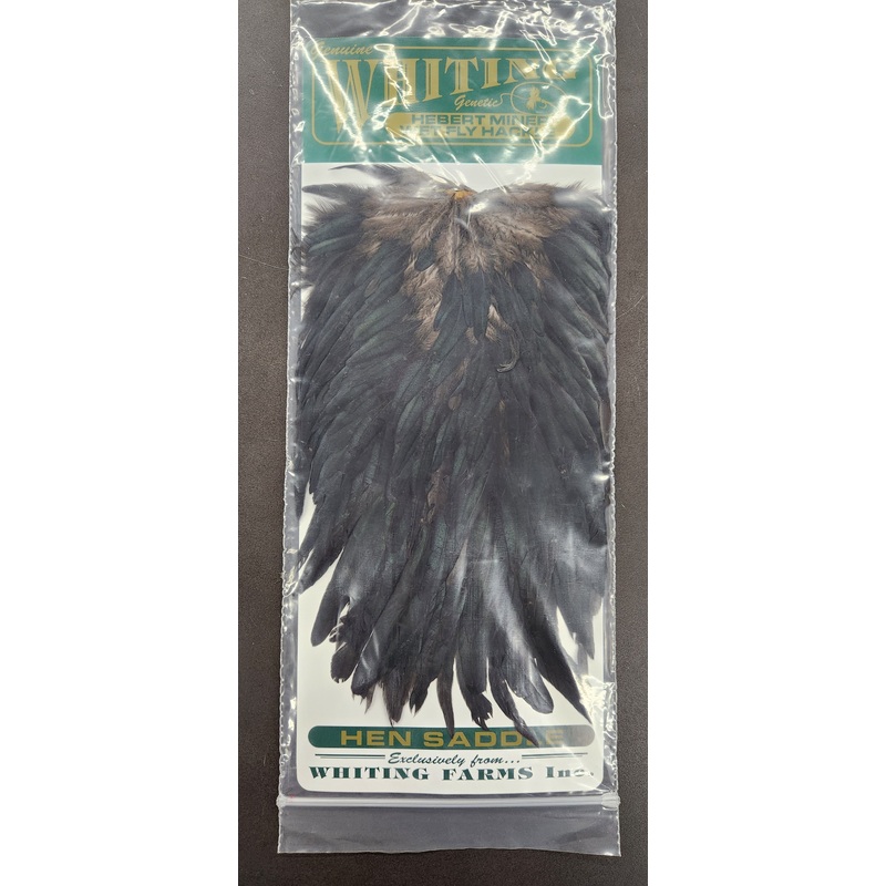 Whiting Hebert Miner Hen Saddle Black