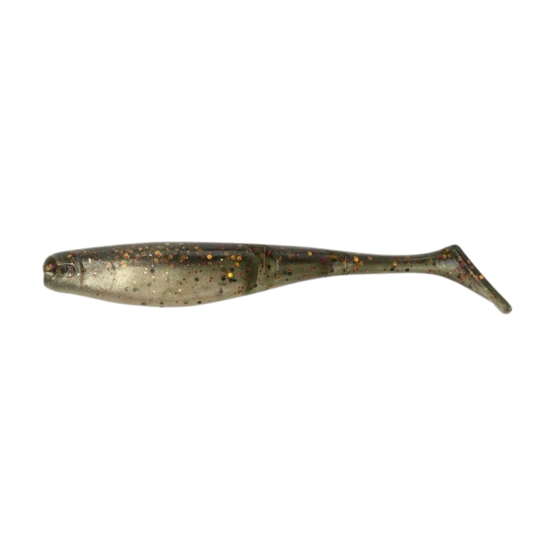Z-Man Scented PaddlerZ Swimbait Rootbeer Gold 4″ (5-Pack)