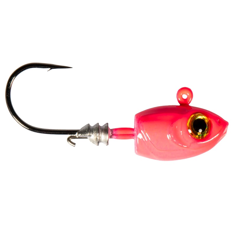 Z-Man Micro Shad Headz 1/16 oz. Pink Glow