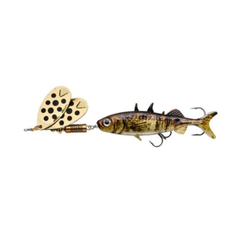Abu Garcia | Fast Attack Stickle Spinner | 10cm Natural Stickle