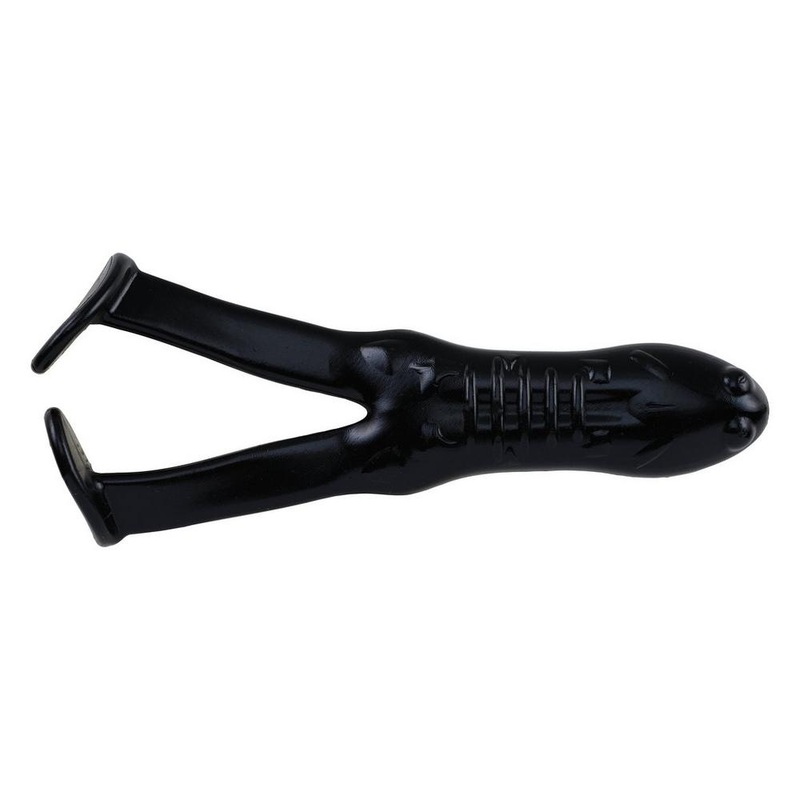 Berkley PowerBait Beat’n Paddle Frog Black 3.9in – 5/pk