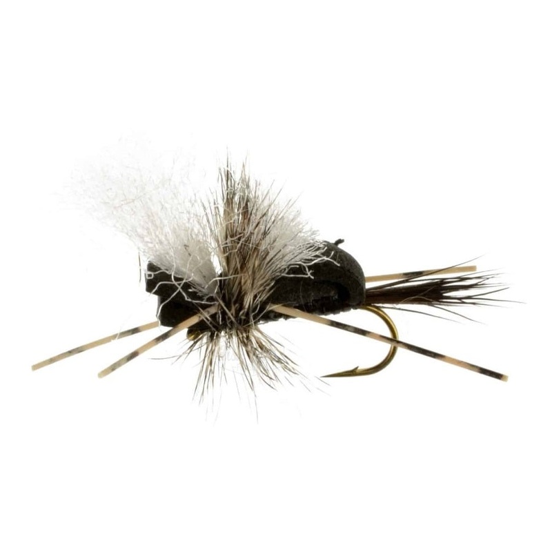 Catch Flies Humpy Chernobyl Foam Dry Fly Black 14