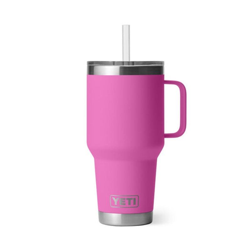 Yeti Rambler 35oz Straw Mug Wildflower Fuchsia