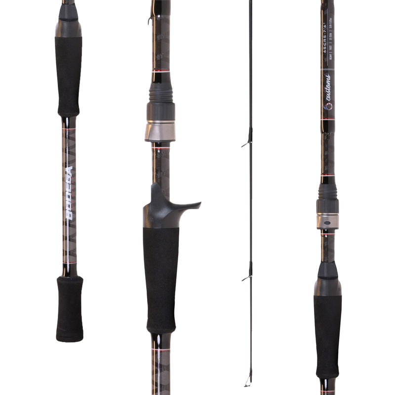 6 Customs – Bodega Rod – 7’6″ Heavy, Fast (Casting) 6 Customs
