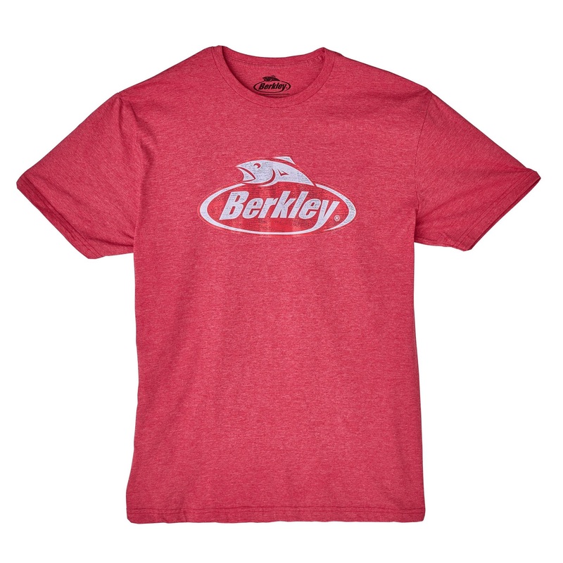 Short Sleeve Distressed Logo T-Shirt Heather Red S