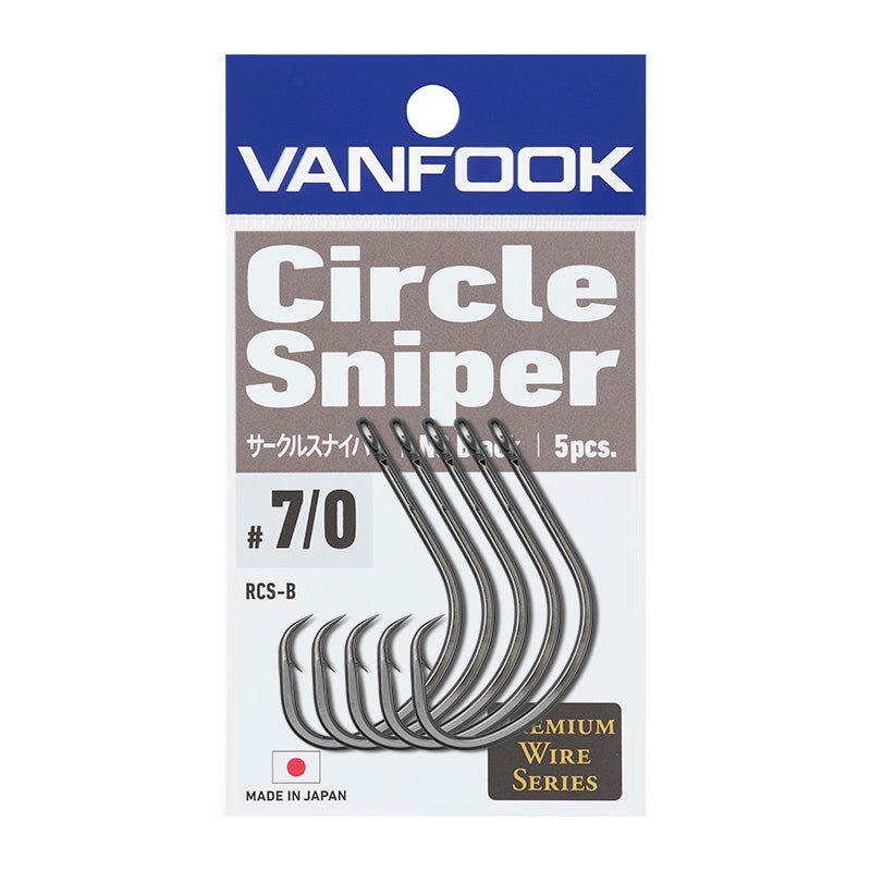 VANFOOK CIRCLE SNIPER RCS-B HOOK #6/0
