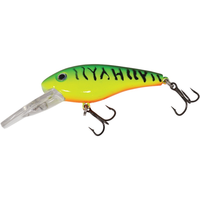 X Tackle Crankbait – XT Shad Green Hot Tiger