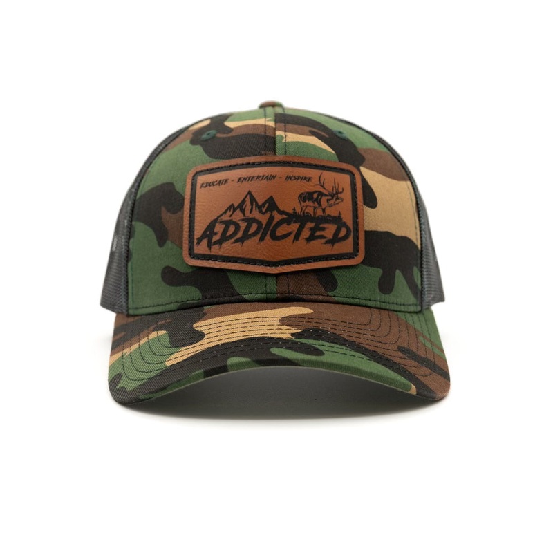 Addicted Hunting Camo Trucker