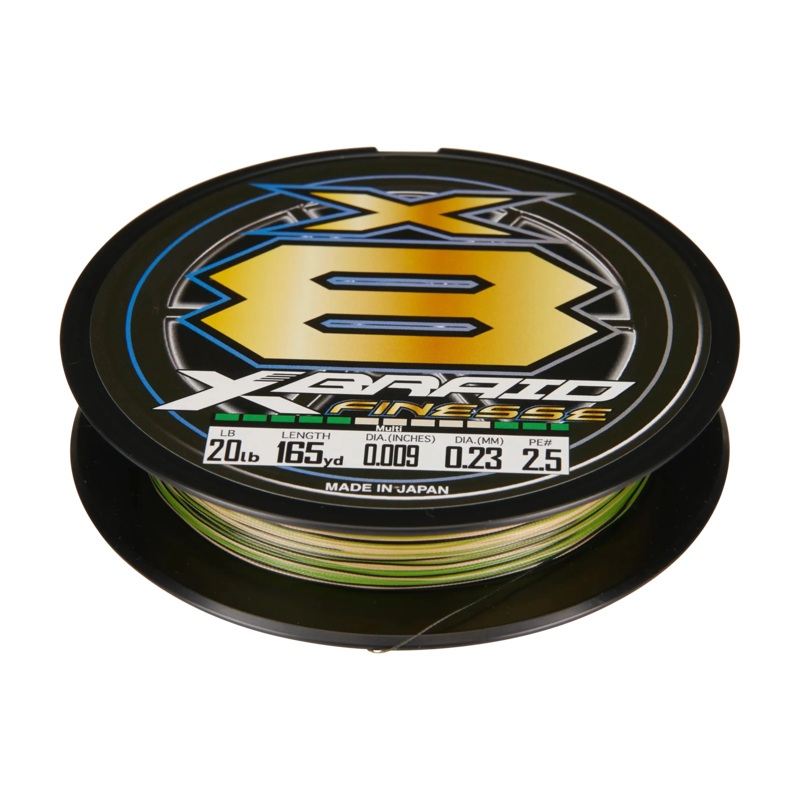 Daiwa XBRAID Finesse X8 6LB x 165YDS Multi