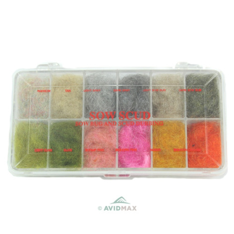 Wapsi Dubbing Dispenser – Sow-Scud #1 – AvidMax