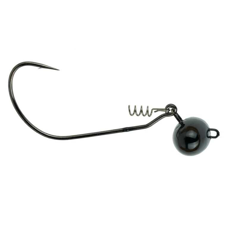 6th Sense Swinging Jig Head Black 1oz. (6/0) – 2/pk
