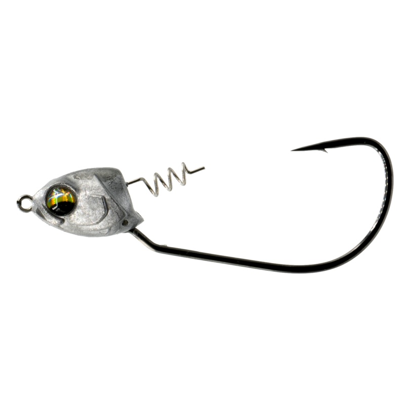 Axle Swimbait Jig Heads – Raw 1/8oz. – 3/0 (3pk)