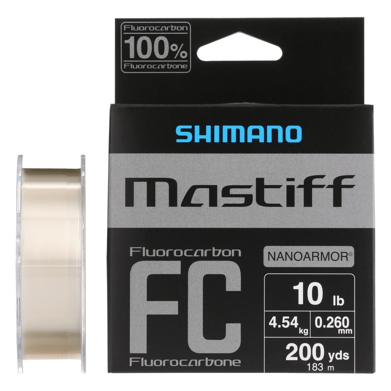 Shimano Mastiff FC Fluorocarbon Fishing Line 4LB