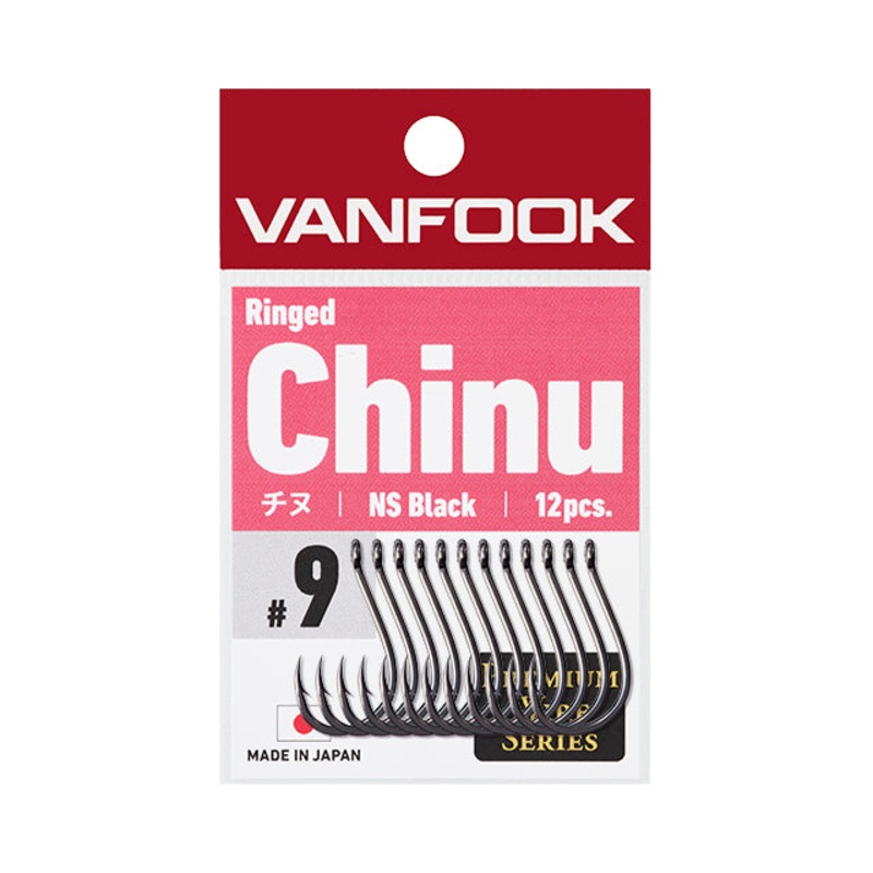 VANFOOK RINGED CHINU HOOK #3
