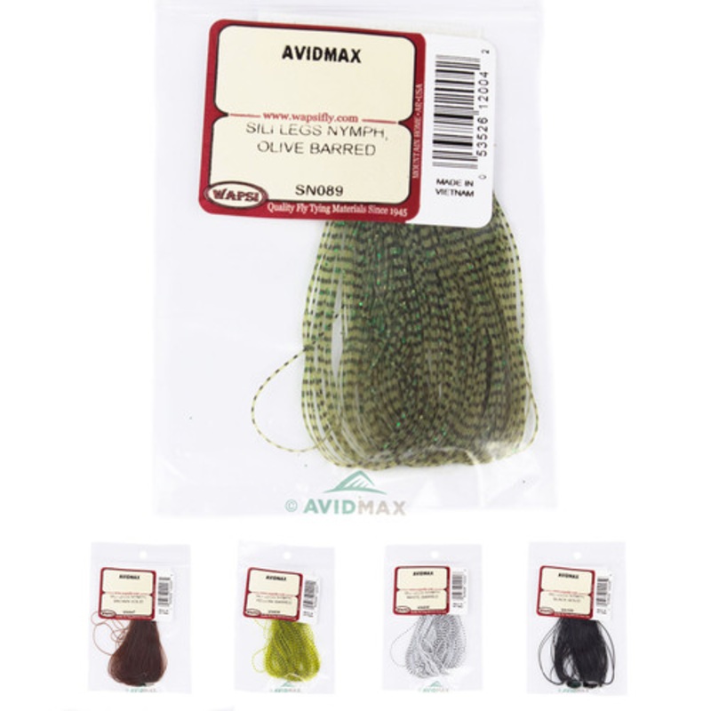 Wapsi Nymph Sili Legs – AvidMax