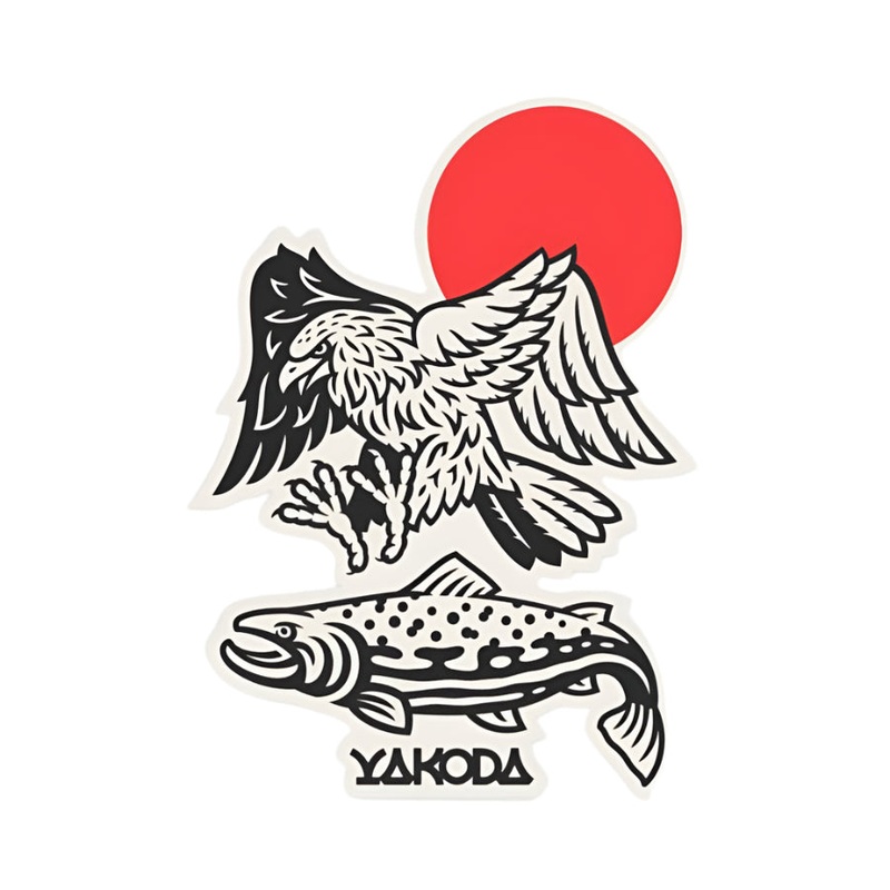 Yakoda Rise Early Sticker One Size