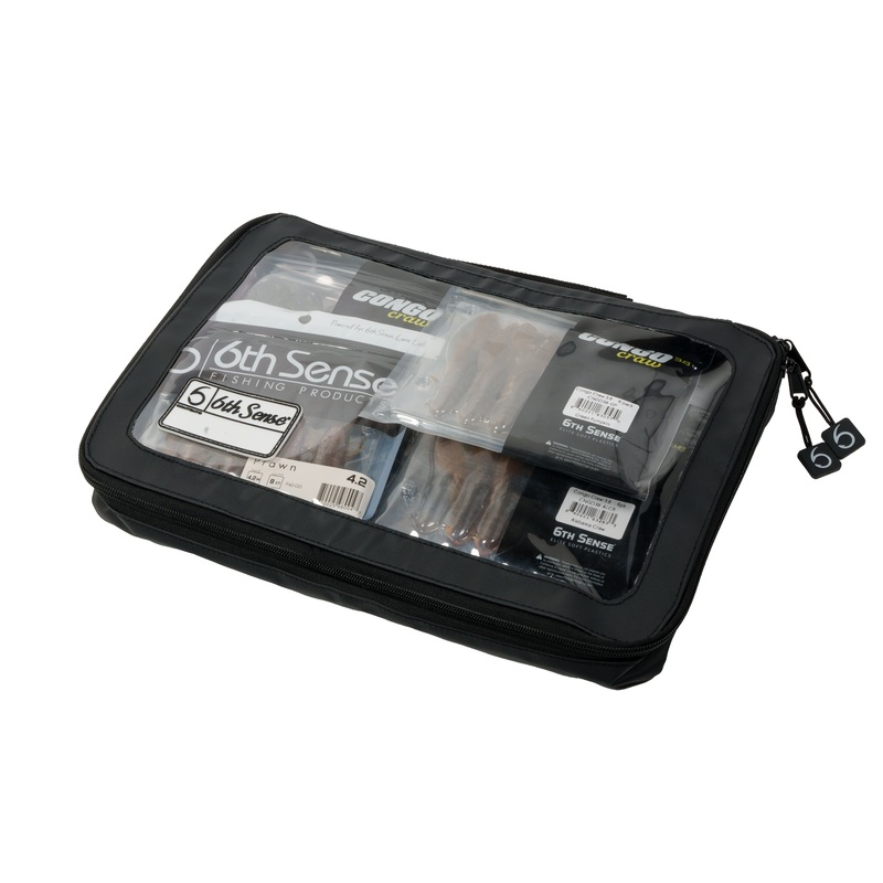 Bait View Tackle Bag Black Small (9x7x2in.)