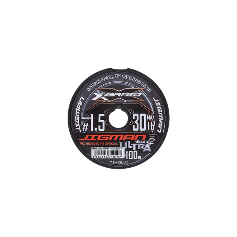 X-BRAID JIGMAN ULTRA PE X8 GP-D 100M CONNECTED X003 PE1.5 (30lb)